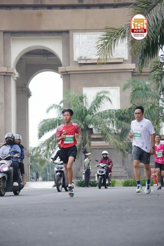 Race photo from Kediri Half Marathon 2025