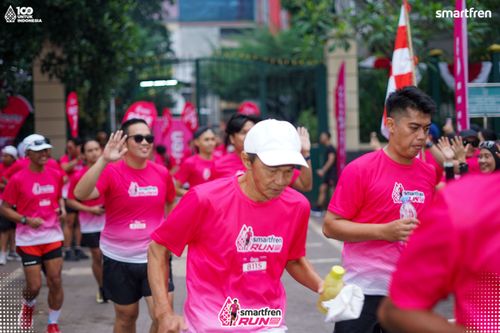 Race photo from Smartfren Run 2025 Vibes