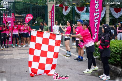 Race photo from Smartfren Run 2025 Vibes