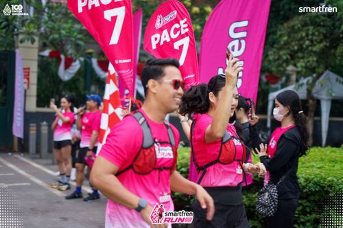 Race photo from Smartfren Run 2025 Vibes