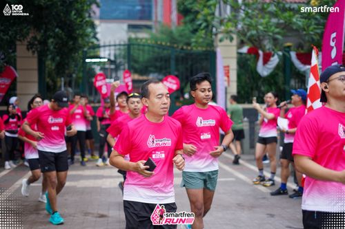 Race photo from Smartfren Run 2025 Vibes