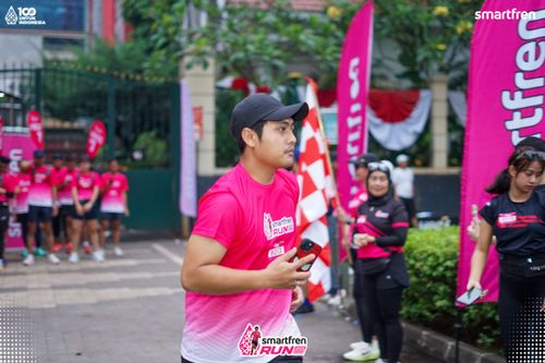 Race photo from Smartfren Run 2025 Vibes