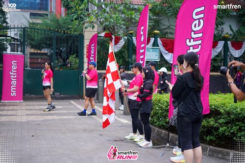 Race photo from Smartfren Run 2025 Vibes