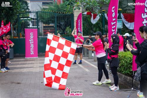 Race photo from Smartfren Run 2025 Vibes