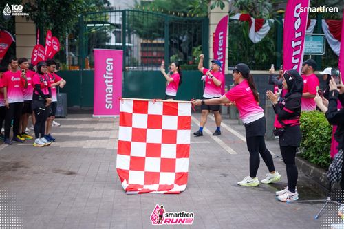 Race photo from Smartfren Run 2025 Vibes