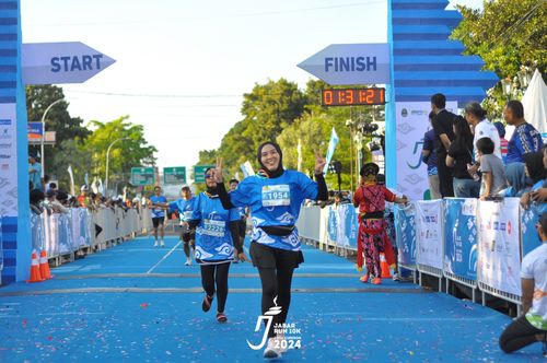 Race photo from Jabar Run 10K 2024