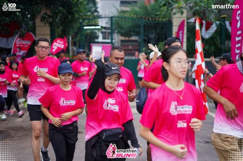 Race photo from Smartfren Run 2025 Vibes