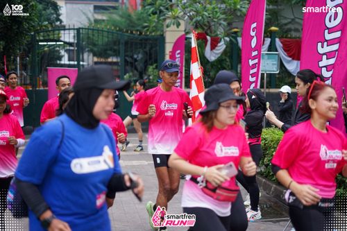 Race photo from Smartfren Run 2025 Vibes