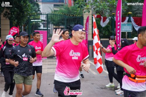 Race photo from Smartfren Run 2025 Vibes