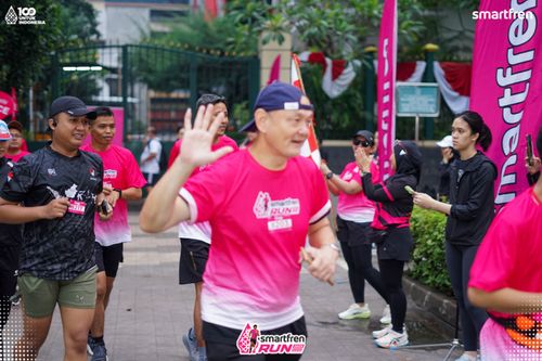 Race photo from Smartfren Run 2025 Vibes