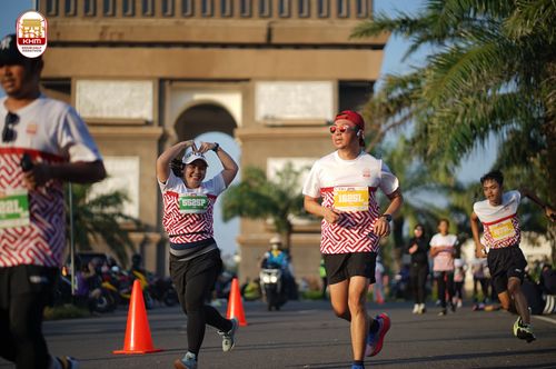 Race photo from Kediri Half Marathon 2024
