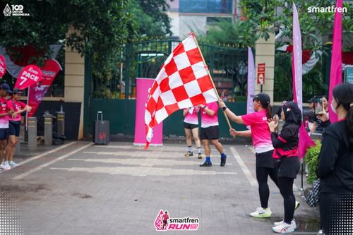 Race photo from Smartfren Run 2025 Vibes