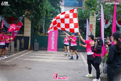 Race photo from Smartfren Run 2025 Vibes