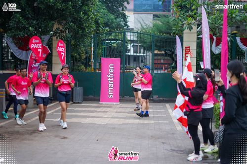 Race photo from Smartfren Run 2025 Vibes
