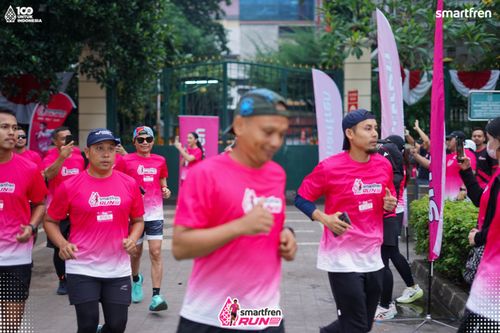 Race photo from Smartfren Run 2025 Vibes