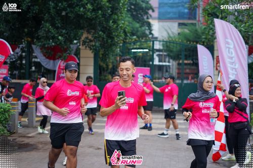 Race photo from Smartfren Run 2025 Vibes
