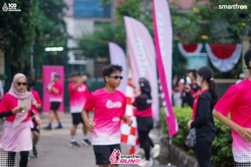Race photo from Smartfren Run 2025 Vibes