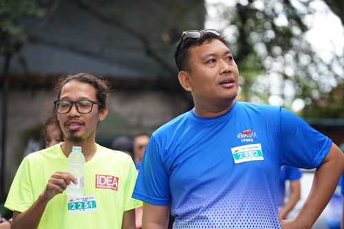 Race photo from KBP City Run 2024 Vibes