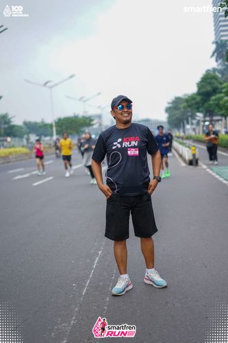 Race photo from Smartfren Run 2025 Vibes