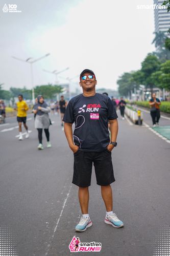Race photo from Smartfren Run 2025 Vibes