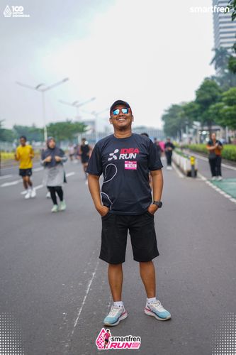 Race photo from Smartfren Run 2025 Vibes