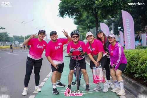 Race photo from Smartfren Run 2025 Vibes