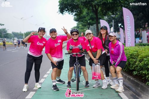 Race photo from Smartfren Run 2025 Vibes