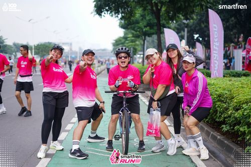 Race photo from Smartfren Run 2025 Vibes