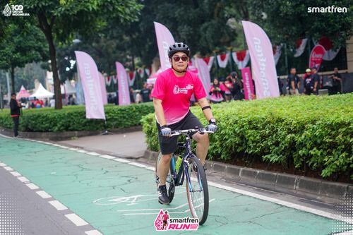 Race photo from Smartfren Run 2025 Vibes
