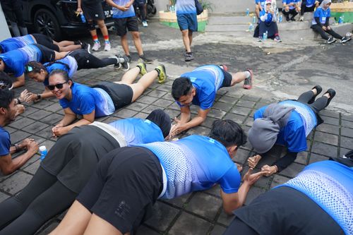 Race photo from KBP City Run 2024 Vibes