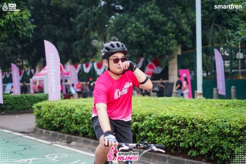 Race photo from Smartfren Run 2025 Vibes
