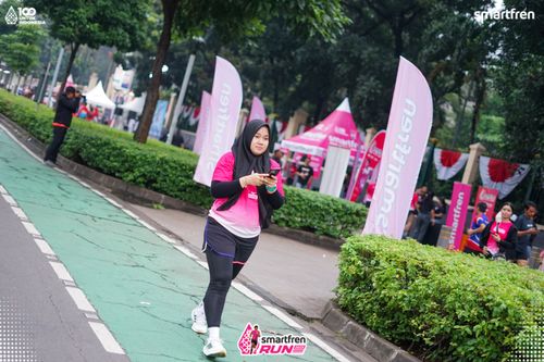 Race photo from Smartfren Run 2025 Vibes