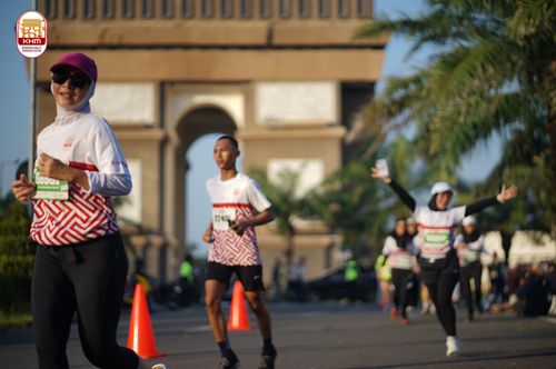 Race photo from Kediri Half Marathon 2024