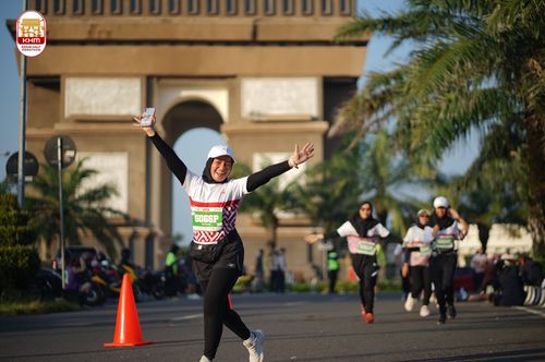 Race photo from Kediri Half Marathon 2024
