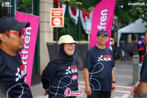 Race photo from Smartfren Run 2025 Vibes