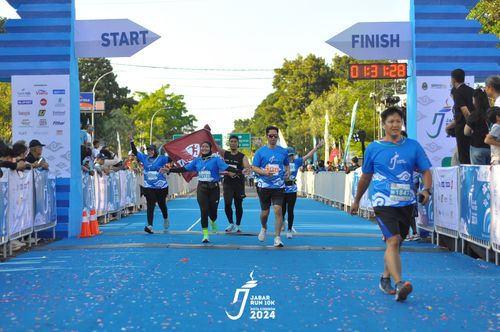 Race photo from Jabar Run 10K 2024