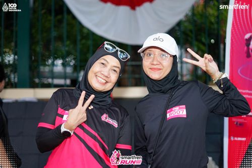 Race photo from Smartfren Run 2025 Vibes