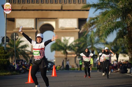 Race photo from Kediri Half Marathon 2024