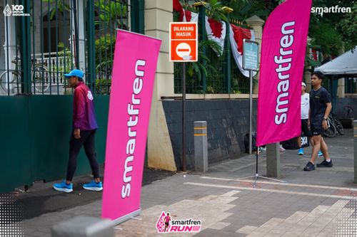 Race photo from Smartfren Run 2025 Vibes
