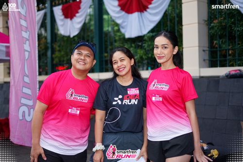Race photo from Smartfren Run 2025 Vibes