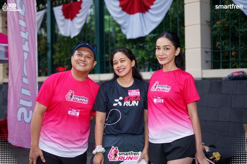 Race photo from Smartfren Run 2025 Vibes