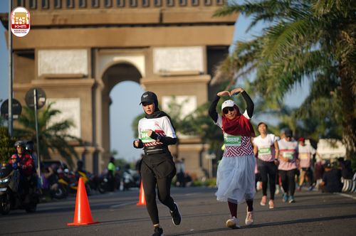 Race photo from Kediri Half Marathon 2024