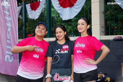 Race photo from Smartfren Run 2025 Vibes