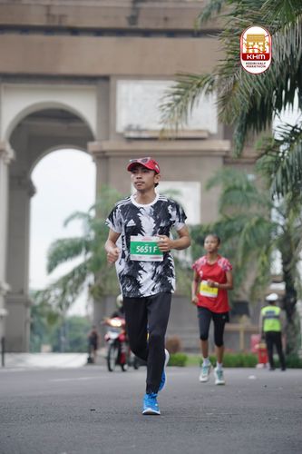 Race photo from Kediri Half Marathon 2025