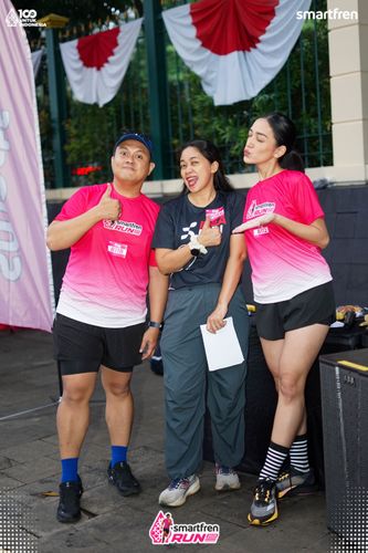 Race photo from Smartfren Run 2025 Vibes