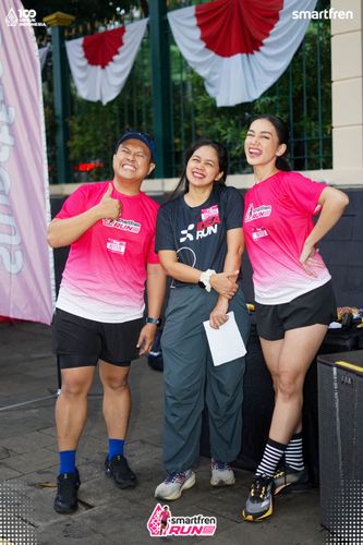 Race photo from Smartfren Run 2025 Vibes