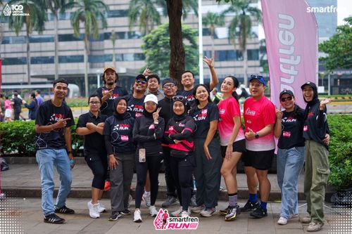 Race photo from Smartfren Run 2025 Vibes