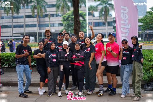 Race photo from Smartfren Run 2025 Vibes