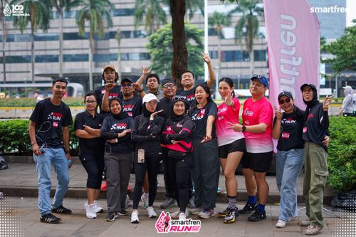 Race photo from Smartfren Run 2025 Vibes