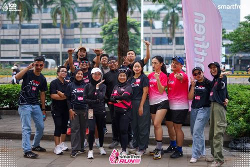 Race photo from Smartfren Run 2025 Vibes